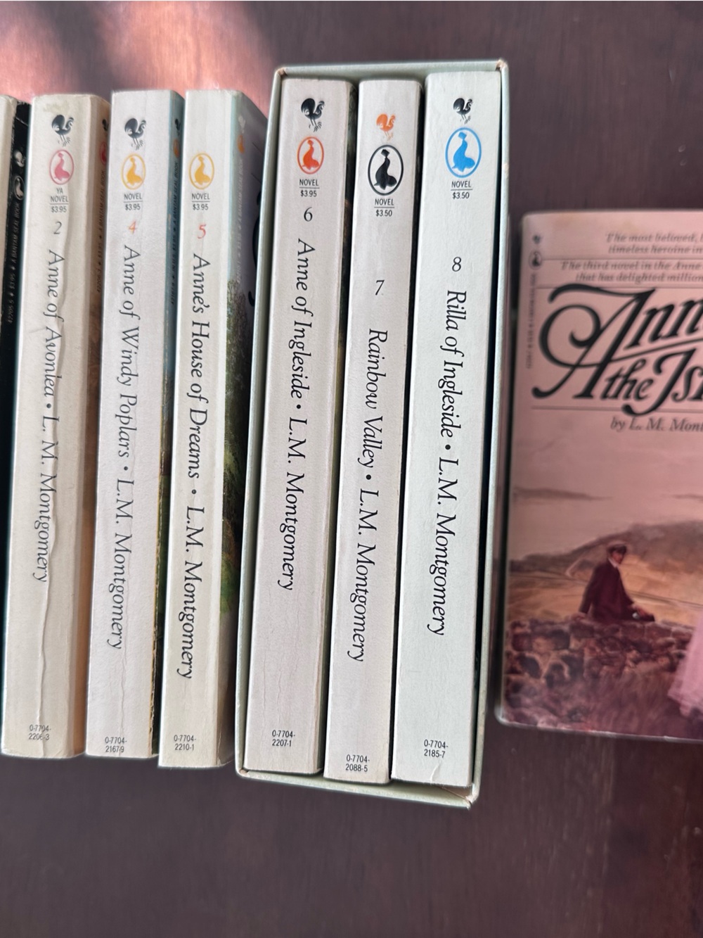 Anne Green Gables 8 books total